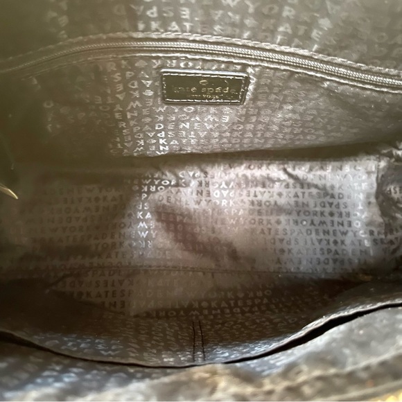 Kate Spade Croc Embossed Genuine Leather Satchel/Crossbody With Detachable Strap - Picture 7 of 11